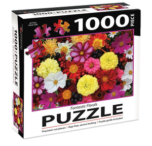 Jigsaw Puzzle-Fantastic Florals (1000 Pieces)