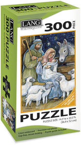 Jigsaw Puzzle-Sheep Nativity (300 Pieces)