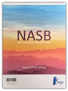 NASB 2020 Giant Print Text Bible-Blue Leathertex Indexed (#3334-I)