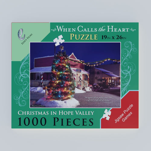 Jigsaw Puzzle-WCTH: Christmas In Hope Valley (1000 Pieces) When Calls The Heart