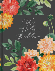 CSB Notetaking Bible  Hosanna Revival Edition-Dahlias Cloth Over Board
