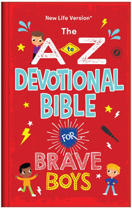 NLT The A To Z Devotional Bible For Brave Boys-Hardcover