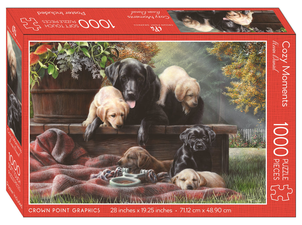 Jigsaw Puzzle-Cozy Moments w/Poster (1000 Piece Soft Touch)