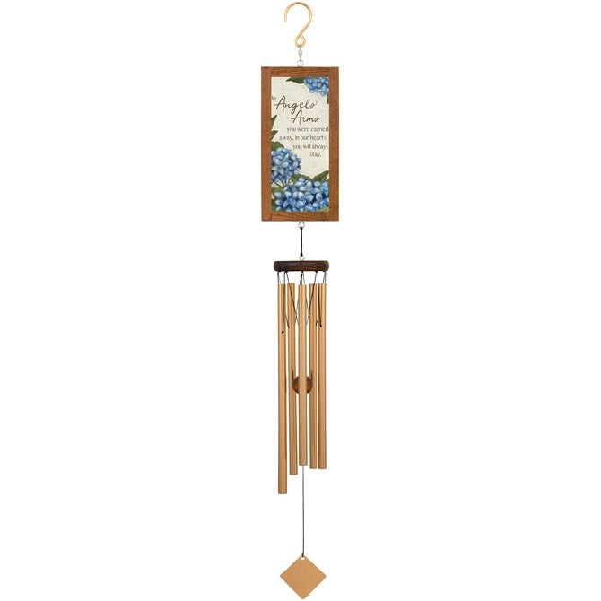 Wind Chime-Framed Sentiment-Angel's Arms (36