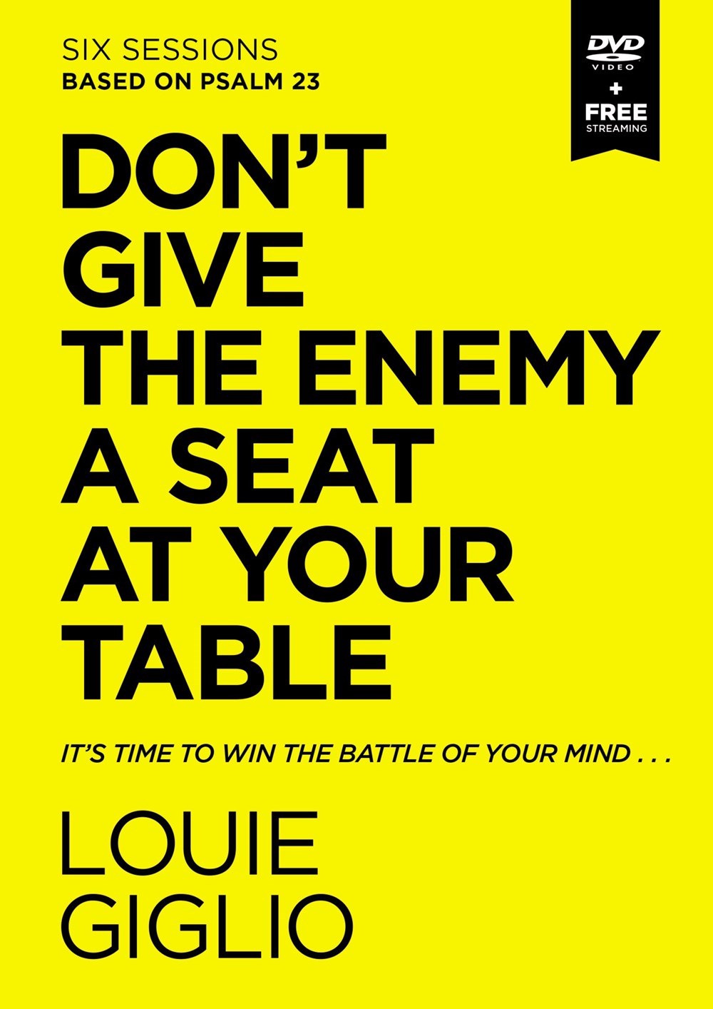 Don't Give The Enemy A Seat At Your Table Video Study