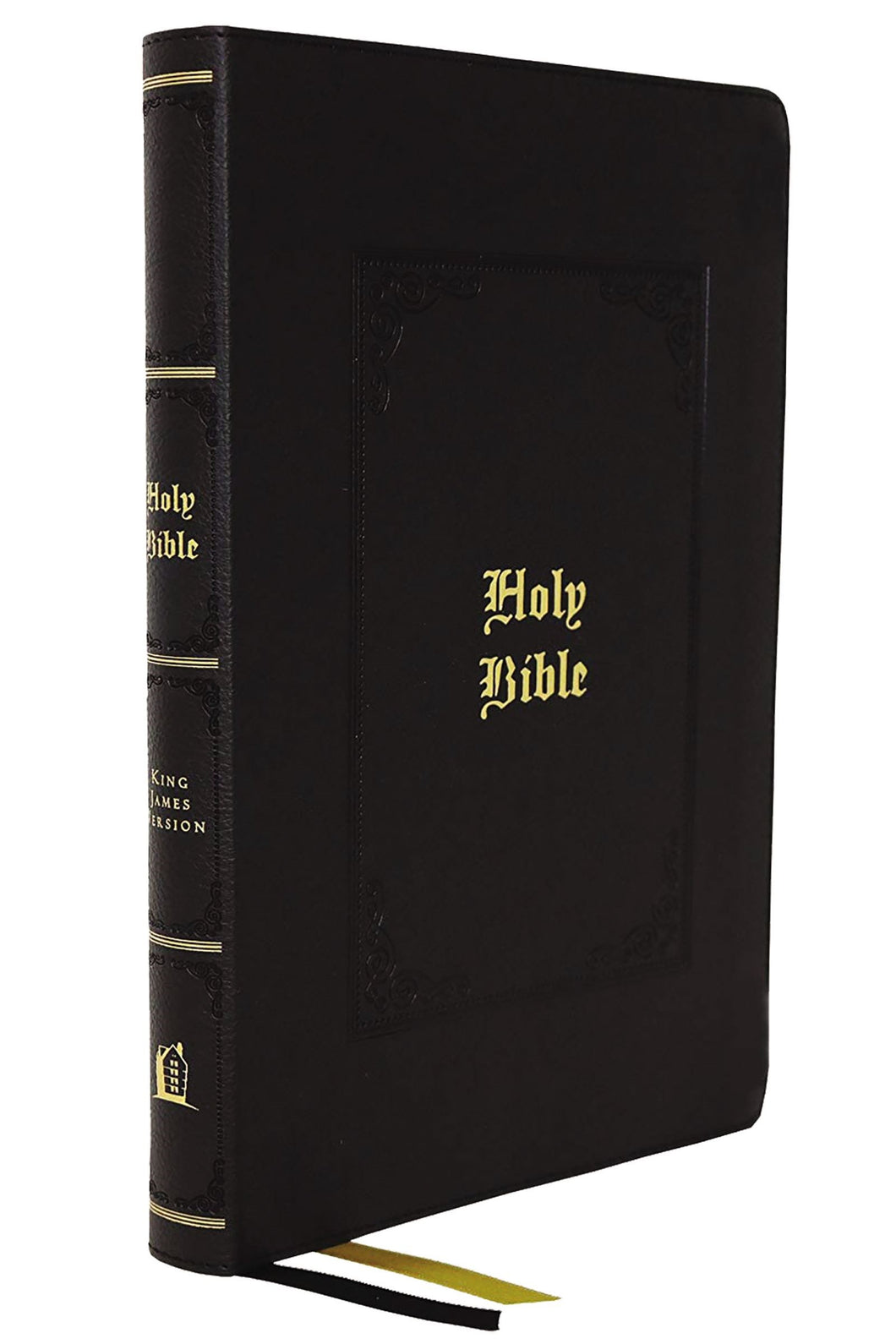 KJV Thinline Large Print Bible  Vintage Series (Comfort Print)-Black Leathersoft