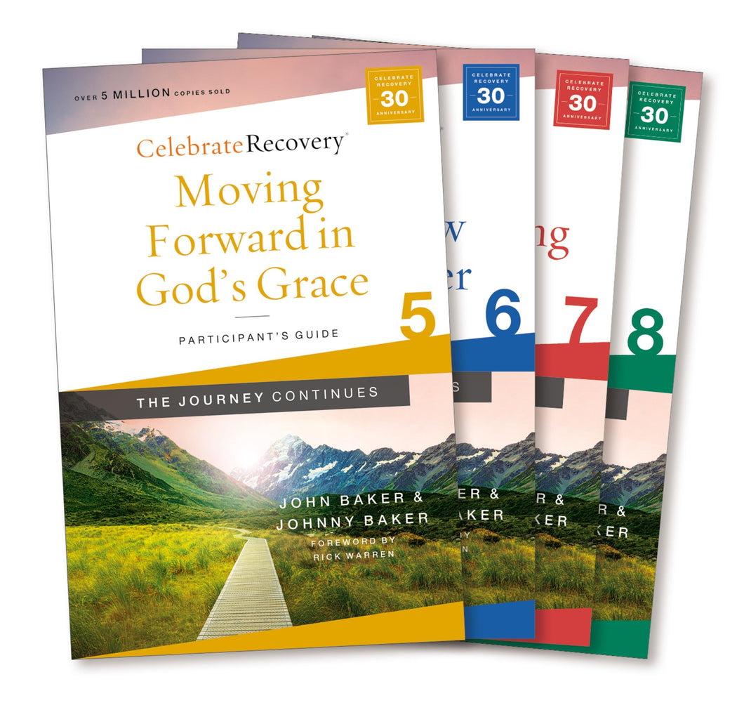 Celebrate Recovery: The Journey Continues Participant's Guide Set Volumes 5-8