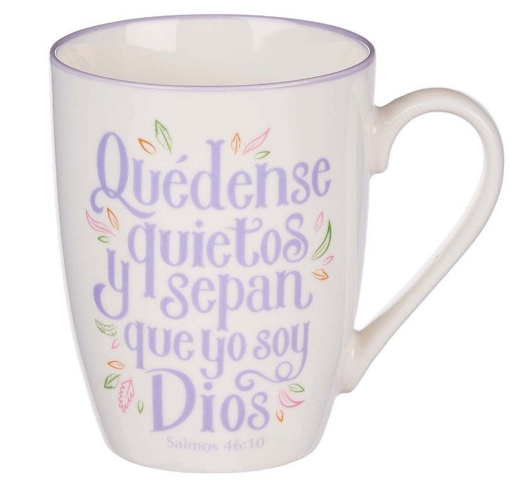 Spanish Mug-Be Still And Know (Psalm 46:10)