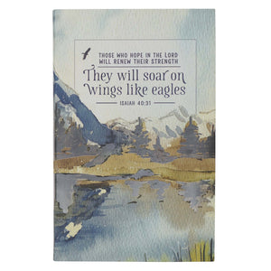 Journal-They Will Soar On Wings Like Eagles-Flexcover
