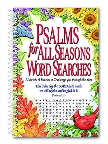 Psalms For All Seasons Word Searches