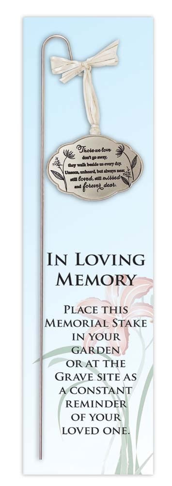 Memorial Garden Stake w/Ornament-Those We Love (18