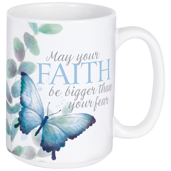 Mug-Faith Bigger w/Gift Box (15 Oz)