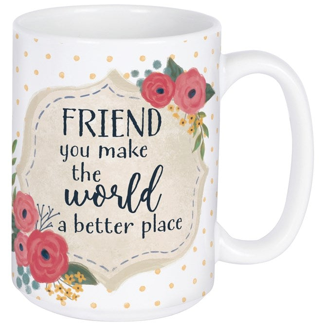Mug-Friend Better Place w/Gift Box (15 Oz)