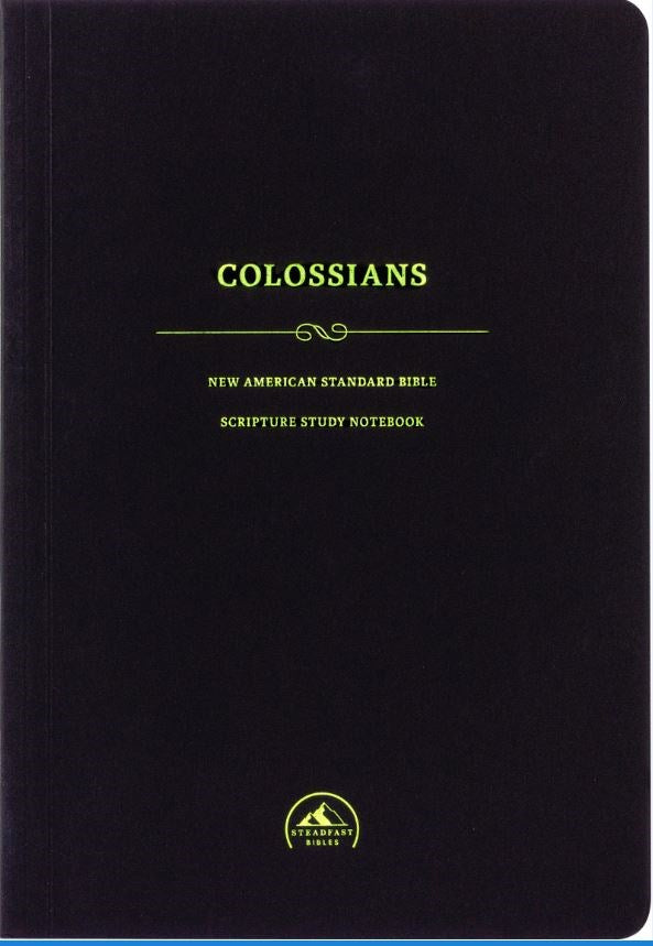 NASB 95 Scripture Study Notebook: Colossians