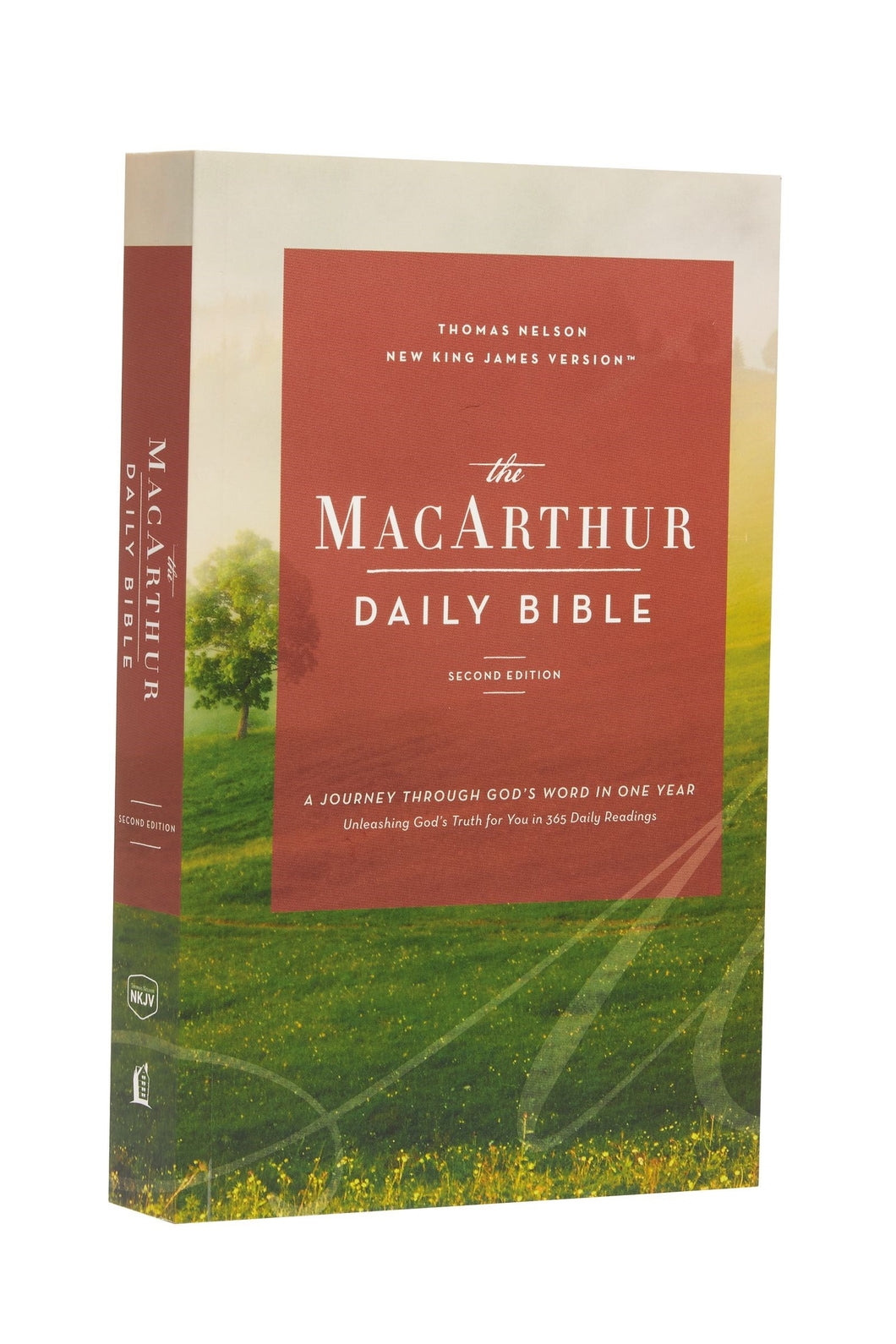 NKJV The MacArthur Daily Bible (2nd Edition) (Comfort Print)-Softcover