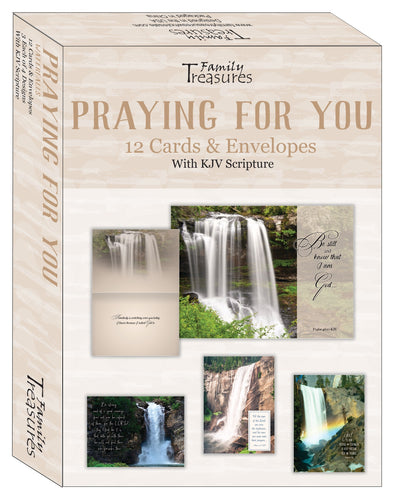 Card-Boxed-Praying For You-Waterfalls (Box Of 12)