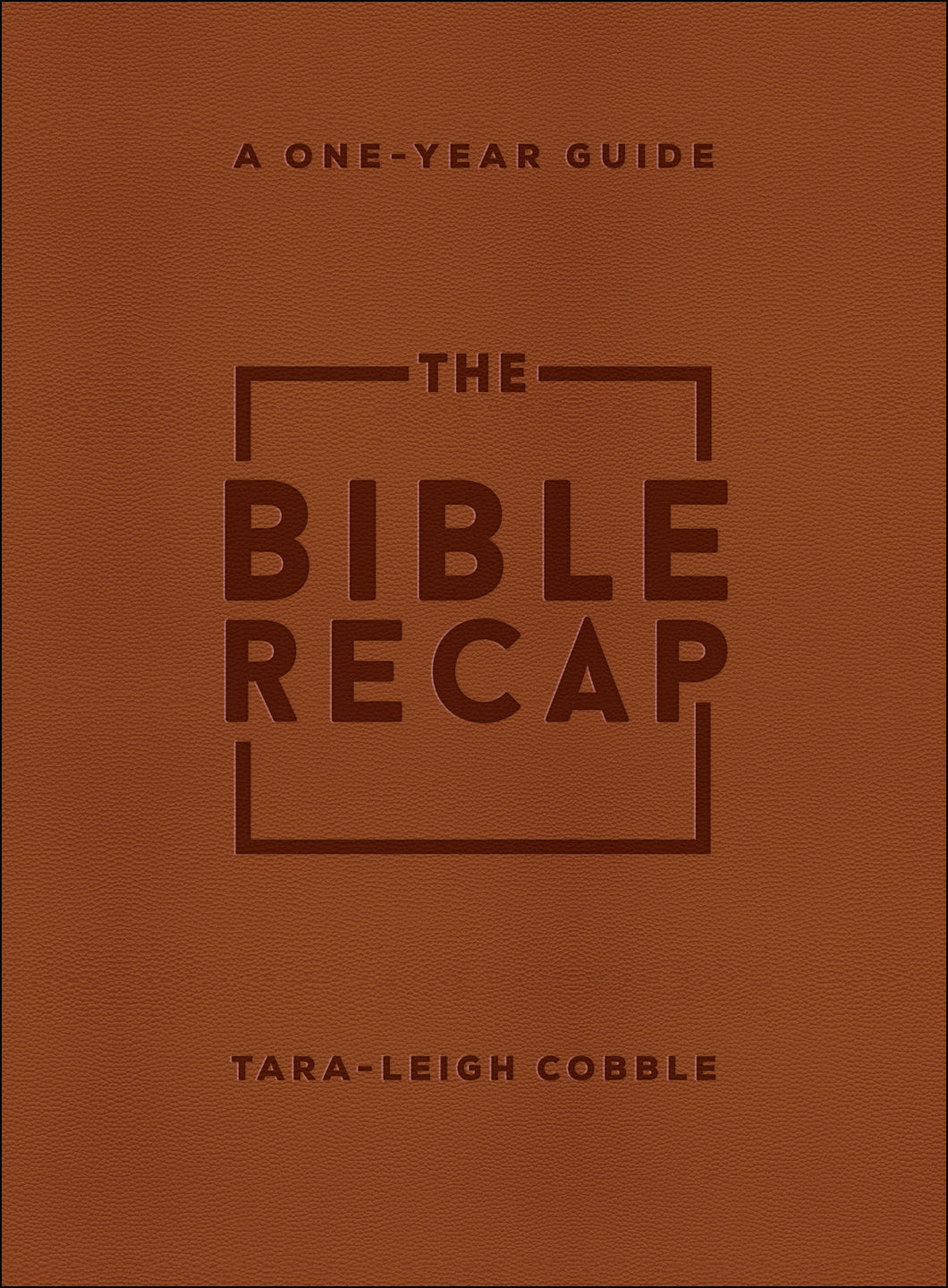 The Bible Recap (Deluxe Edition)-Brown Imitation Leather