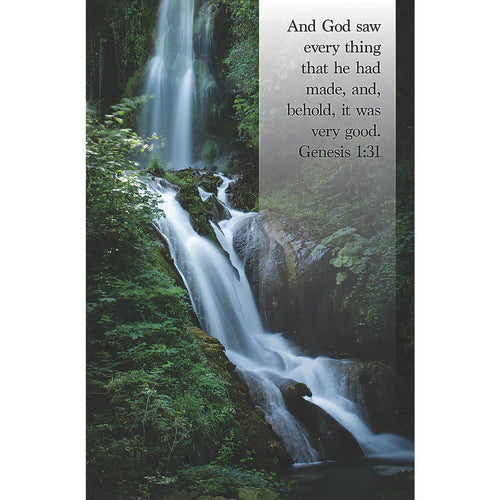 Bulletin-And God Saw Every Thing/It Was Very Good (Genesis 1:31) (Pack Of 100)