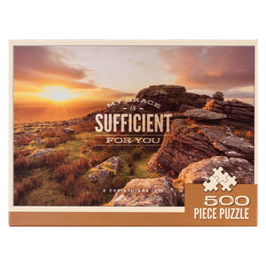 Jigsaw Puzzle-My Grace Is Sufficient For You (500 Pieces)