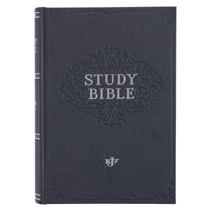 KJV Study Bible-Black Hardcover