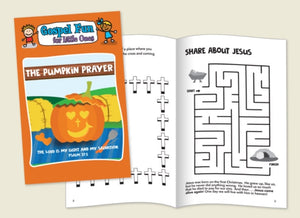 Pumpkin Prayer (Gospel Fun For Little Ones) (Pack Of 12)