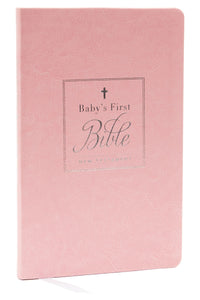 KJV Baby's First New Testament (Comfort Print)-Pink Hardcover