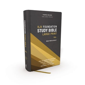 KJV Foundation Study Bible/Large Print (Comfort Print)-Hardcover