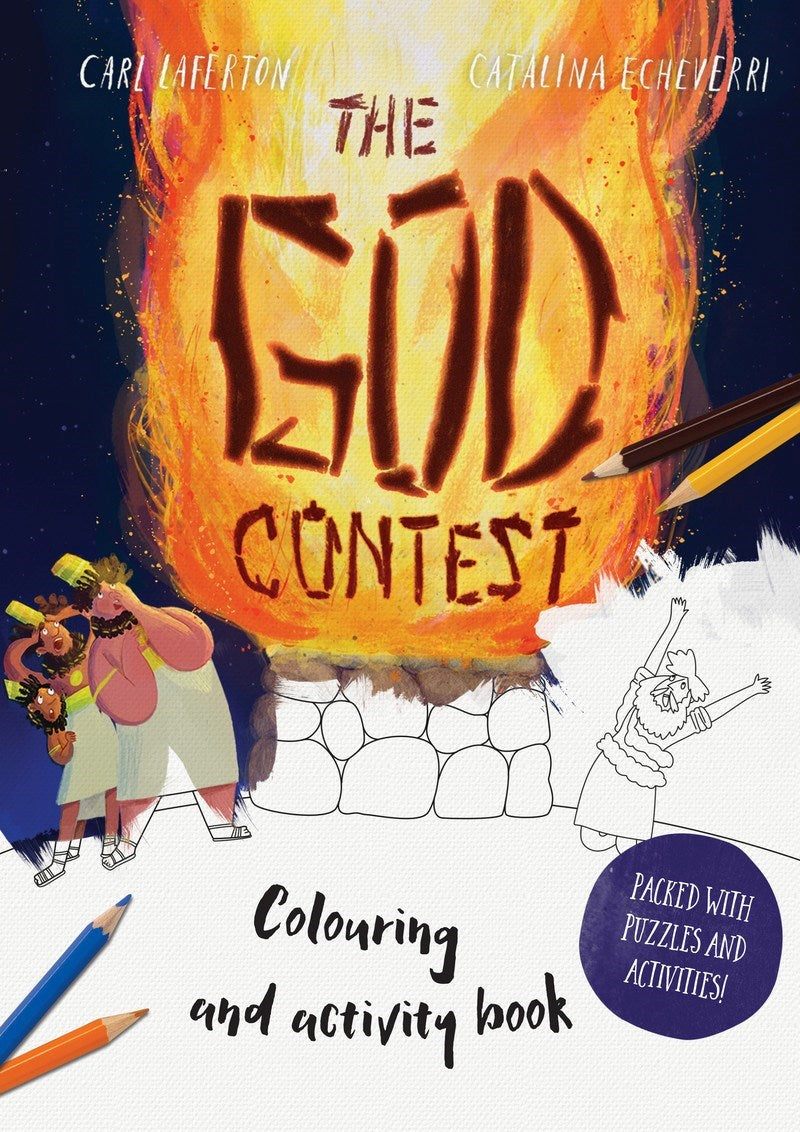 The God Contest Coloring And Activity Book (Tales That Tell The Truth)