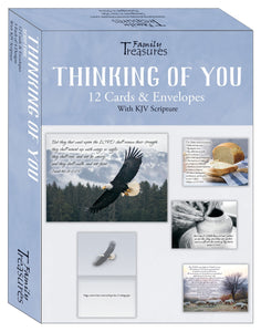 Card-Boxed-Thinking Of You-Scripture (Box Of 12)