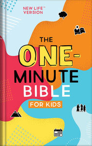 NLV The One-Minute Bible For Kids-Hardcover