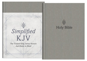 KJV Simplified Bible-Silver Branch Hardcover