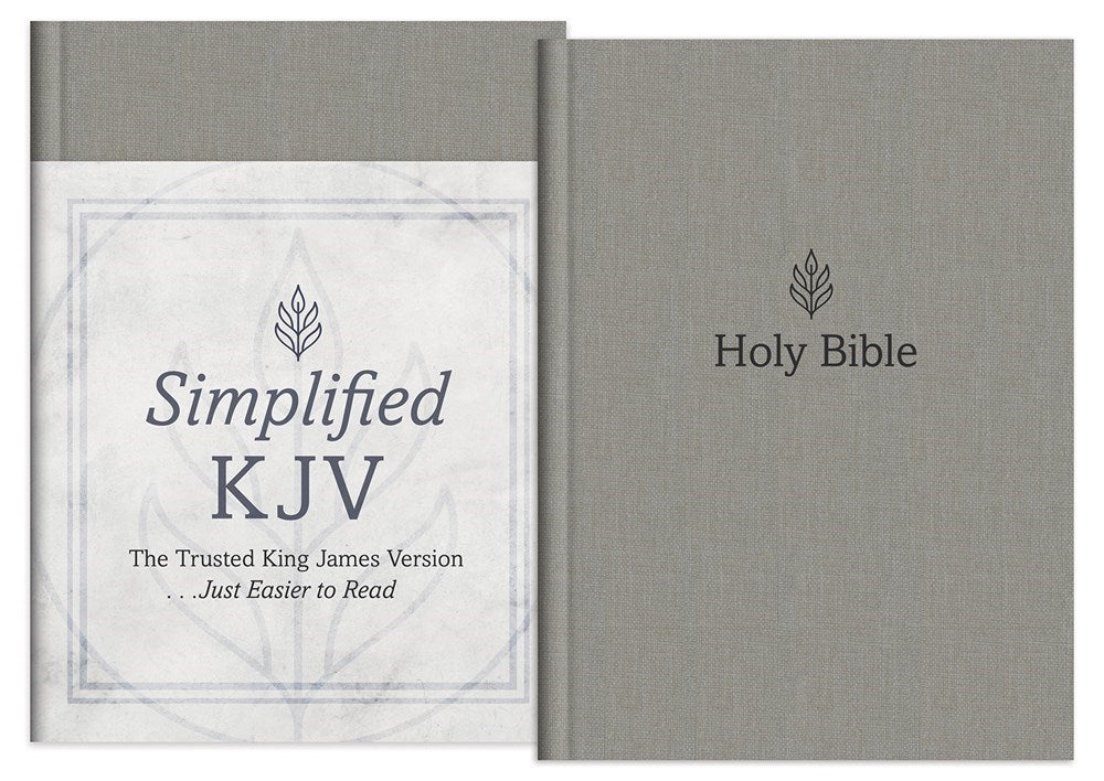 KJV Simplified Bible-Silver Branch Hardcover