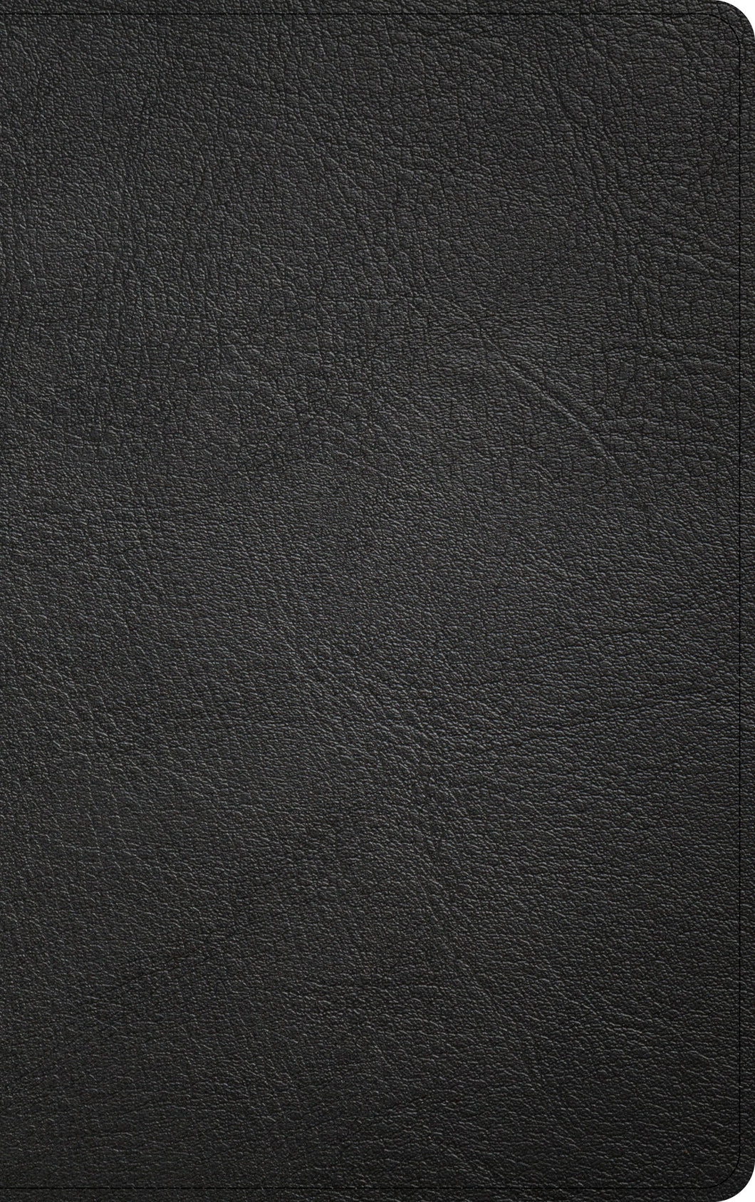 KJV Single-Column Personal Size Bible-Black Genuine Leather