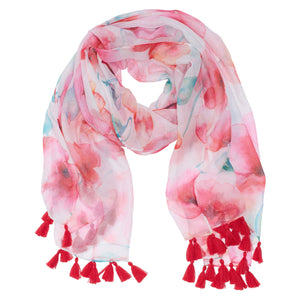 Scarf-Coral Poppies