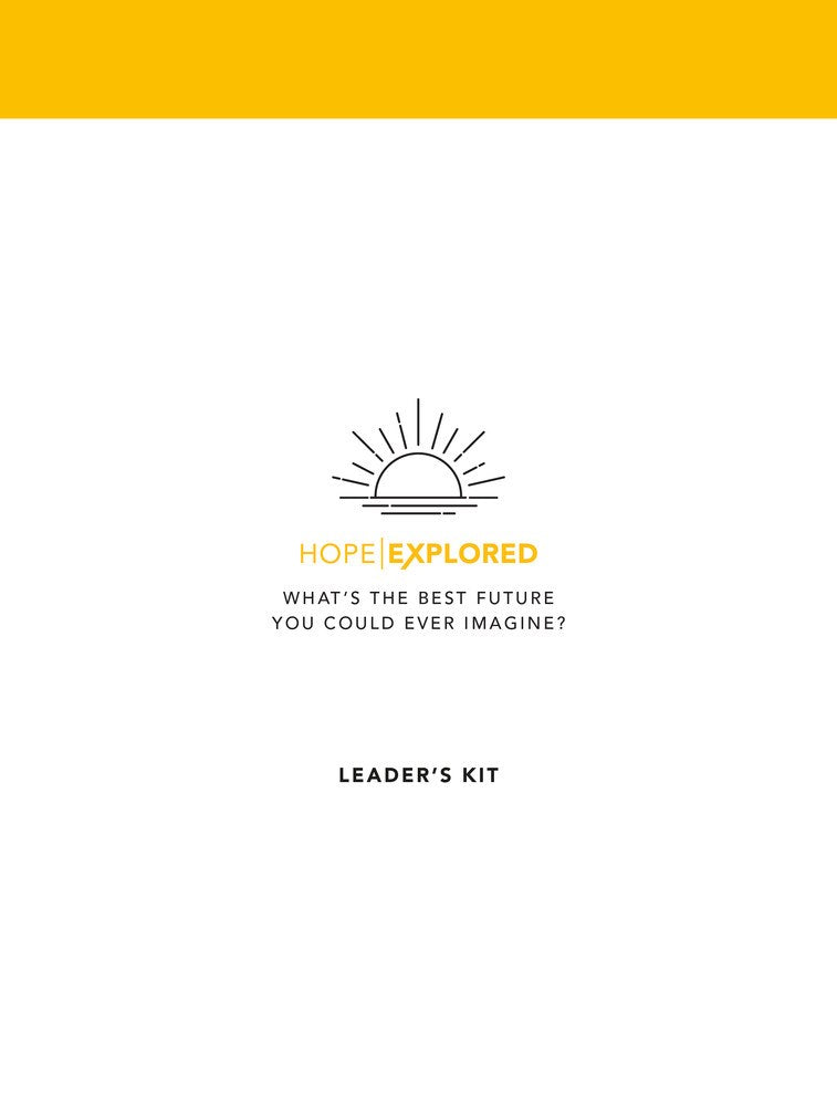 Hope Explored Leader's Kit