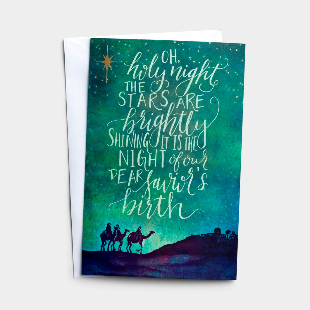 Card-Boxed-Christmas-Oh Holy Night (Box Of 50)