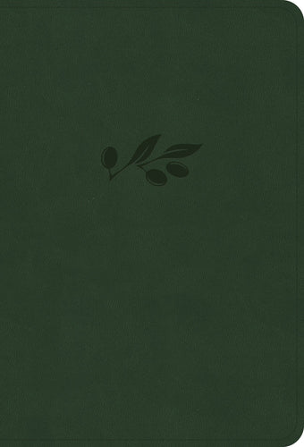 NASB 2020 Large Print Compact Reference Bible-Olive Leathertouch