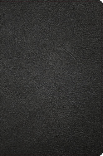 NASB 2020 Giant Print Reference Bible-Black Genuine Leather Indexed