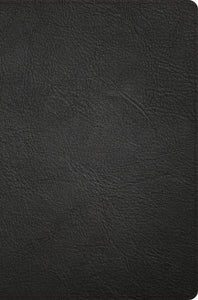 NASB 2020 Giant Print Reference Bible-Black Genuine Leather Indexed