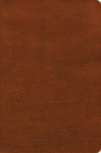 NASB 2020 Giant Print Reference Bible-Burnt Sienna LeatherTouch