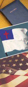 Bookmark-Pledges: Bible And Flag (Pack Of 25)
