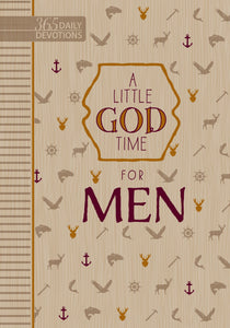 A Little God Time For Men-Faux Leather