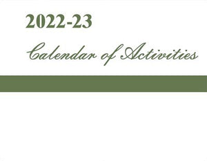 Calendar-Calendar Of Activities (16 Months) 2022-2023
