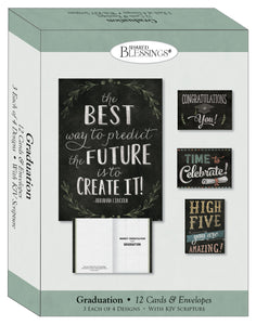 Card-Boxed-Shared Blessings-Graduation-Time To Celebrate (Box Of 12)