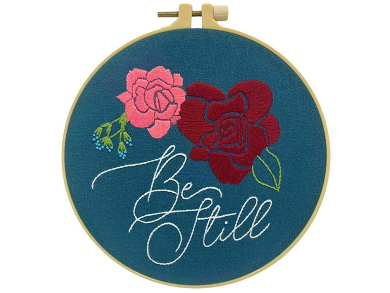 Embroidery Kit-Be Still