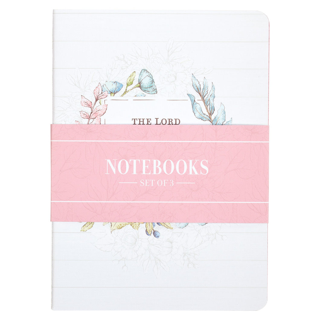 Notebook Set-LG-Lord Delights Isaiah 62:4 (Set Of 3)