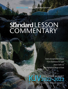 KJV Standard Lesson Commentary 2022-2023-Softcover