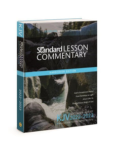 KJV Standard Lesson Commentary 2022-2023-Hardcover Edition