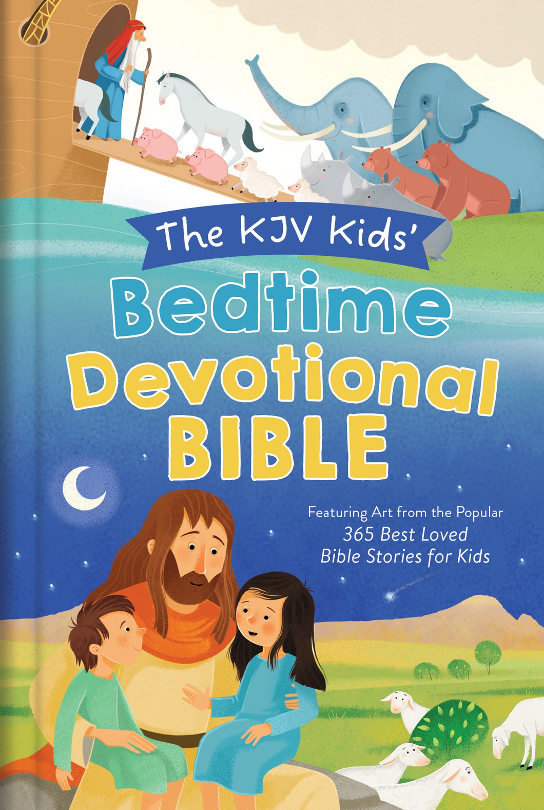 KJV Kids' Bedtime Devotional Bible-Hardcover Over Board