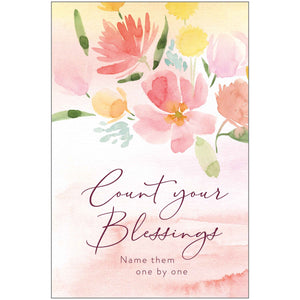 Journal-Count Your Blessings Prayer Journal (5-1/2"  x  8-1/4")
